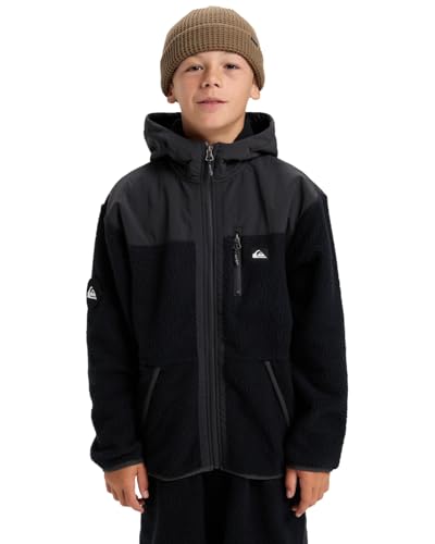 Quiksilver Fleece Back to S School Jungen Schwarz 10 von Quiksilver