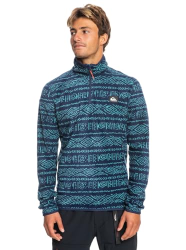 Quiksilver Aker - Fleece mit Halbreißverschluss für Männer Blau von Quiksilver