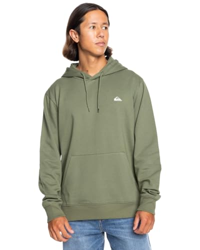 Quiksilver Fleecepullover Basic Hoodie Young Herren Grün S Quiksilver Fleecepullover Basic Hoodie Young Herren Grün S von Quiksilver