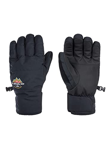 Quiksilver Cross Glove - Funktionelle Ski-/Snowboardhandschuhe für Männer Schwarz von Quiksilver