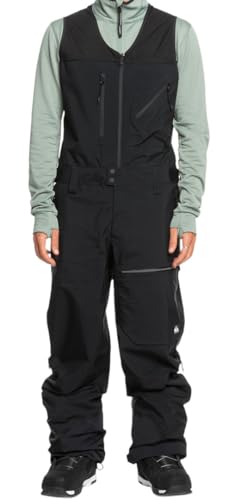 Quiksilver Highline PRO 3L Gore TEX BIB Hose 2025 True Black, M von Quiksilver