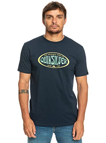 Quiksilver In Circles - T-Shirt für Männer Blau von Quiksilver