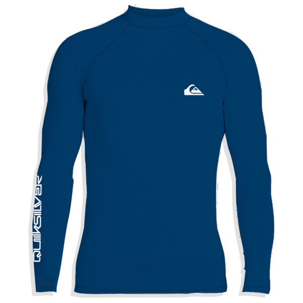 Quiksilver - Kid's Everyday UPF50 L/S - Lycra Gr 10;12;14;16;8 blau;orange;schwarz;weiß von Quiksilver