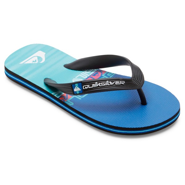 Quiksilver - Kid's Molokai Art II - Sandalen Gr 29;31;33;34;35;36;37 blau;rot von Quiksilver