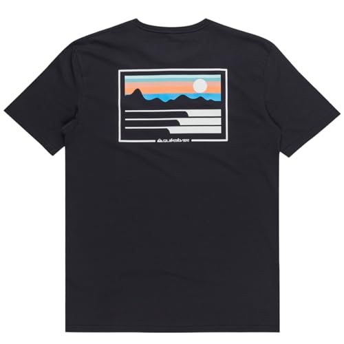 Quiksilver Land and Sea - T-Shirt für Männer Schwarz von Quiksilver
