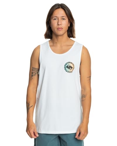 Quiksilver Long Fade - Tanktop mit Regular Fit für Männer Weiß von Quiksilver