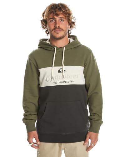 Quiksilver Emboss Block - Kapuzenpulli für Männer Grün von Quiksilver