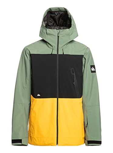 Quiksilver Sycamore - Funktionelle Schneejacke für Männer Grün von Quiksilver