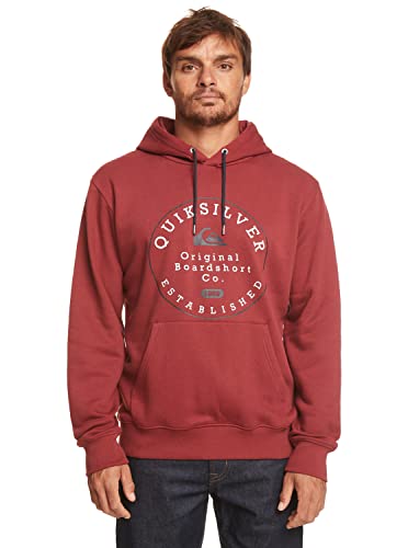 Quiksilver Circle Trim - Kapuzenpulli für Männer Rot von Quiksilver