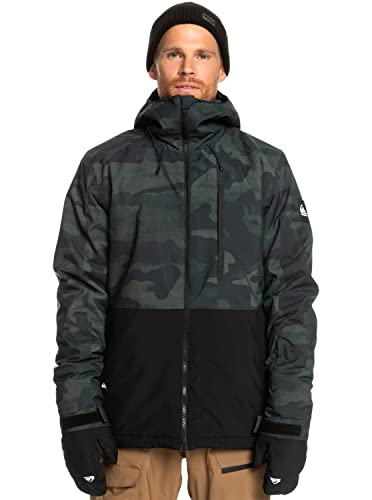 Quiksilver Mission - Funktionelle Schneejacke für Männer Schwarz von Quiksilver