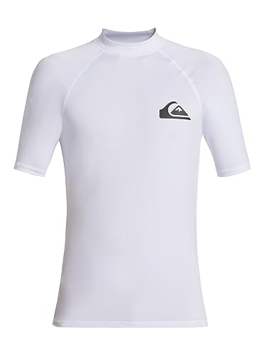 Quiksilver Everyday - Kurzärmliges Surf-T-Shirt mit UPF 50 für Männer Weiß von Quiksilver