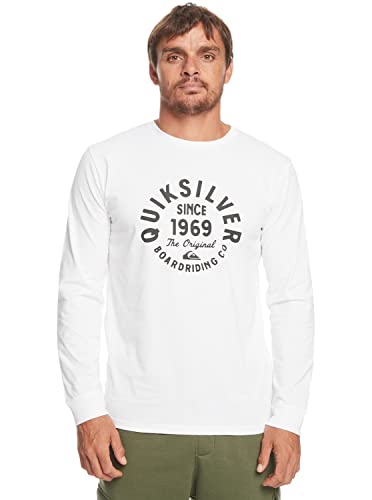 Quiksilver Circled Script - Longsleeve für Männer Weiß Quiksilver Circled Script - Longsleeve für Männer Weiß von Quiksilver