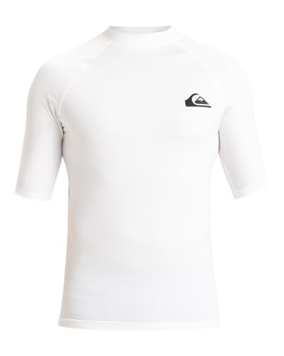 Quiksilver Everyday - Kurzärmliges Surf-T-Shirt mit UPF 50 für Männer Weiß von Quiksilver