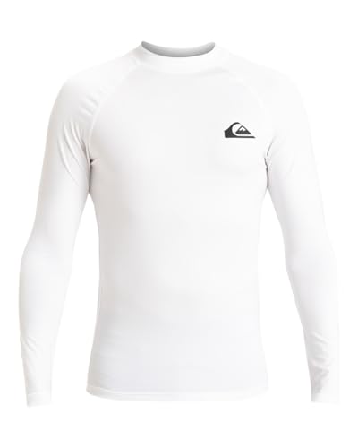 Quiksilver Everyday - Langärmliges Surf-T-Shirt mit UPF 50 für Männer Weiß von Quiksilver