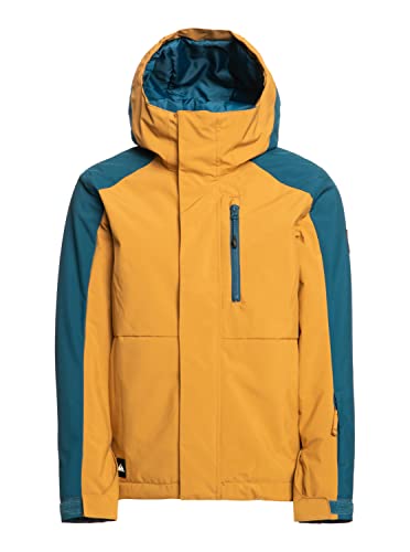 Quiksilver Mission Block - Funktionelle Schneejacke für Jungs 4-16 Braun von Quiksilver