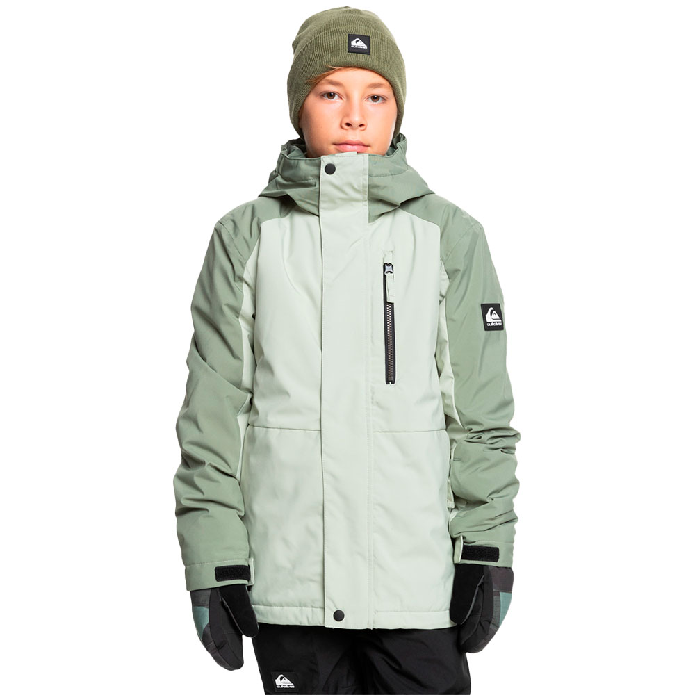 Quiksilver Mission Block Jacket Grün 12 Years Junge von Quiksilver