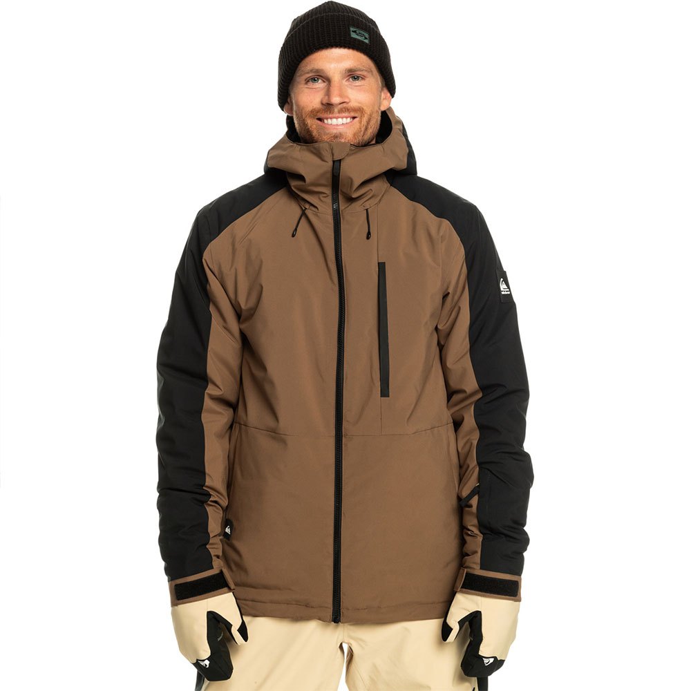 Quiksilver Mission Block Jacket Braun M Mann von Quiksilver