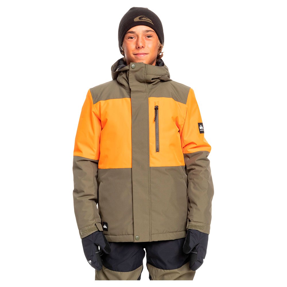 Quiksilver Mission Block Jacket Orange 8 Years Junge von Quiksilver