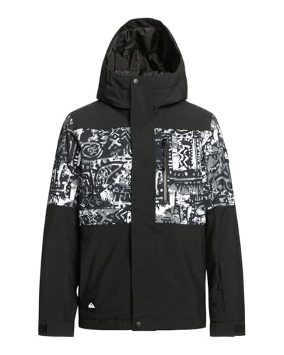 Quiksilver Mission - Funktionelle Schneejacke für Jungen Schwarz Quiksilver Mission - Funktionelle Schneejacke für Jungen Schwarz von Quiksilver