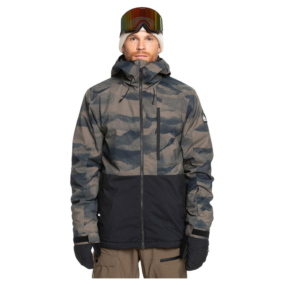 Quiksilver Mission Jacket Grau L Mann von Quiksilver