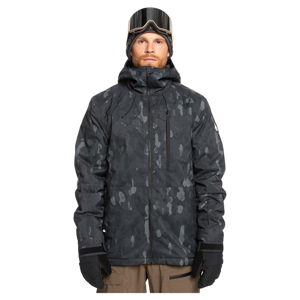Quiksilver Mission Printed Jacket Grau XL Mann Quiksilver Mission Printed Jacket Grau XL Mann von Quiksilver