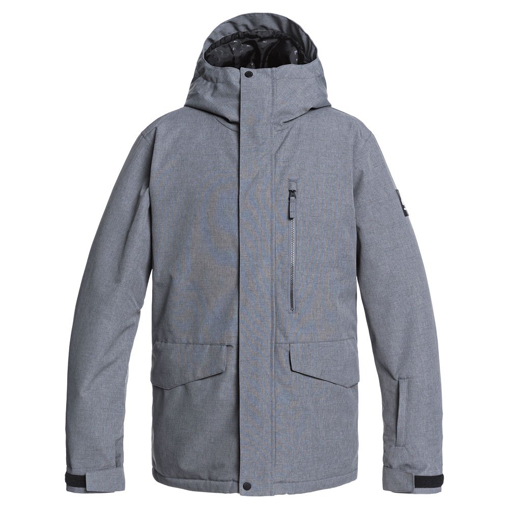 Quiksilver Mission Solid Jacket Grau L Mann von Quiksilver