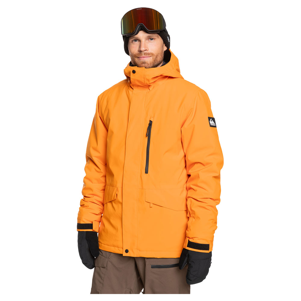 Quiksilver Mission Solid Jacket Orange S Mann von Quiksilver