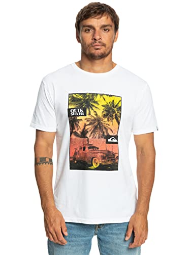 Quiksilver QS Photoprint - T-Shirt für Männer Weiß von Quiksilver
