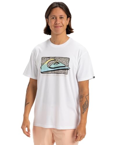 Quiksilver - Retro Fade T-Shirt mit kurzen Ärmeln - Mann Quiksilver - Retro Fade T-Shirt mit kurzen Ärmeln - Mann von Quiksilver