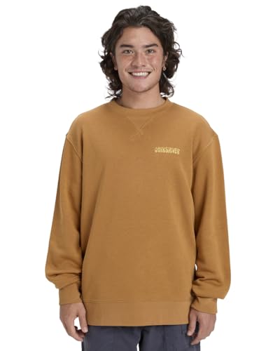 Quiksilver Salt Water Graphic Crew Fleecepullover Braun S Quiksilver Salt Water Graphic Crew Fleecepullover Braun S von Quiksilver