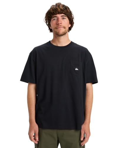 Quiksilver Salt Water Pocket T-Shirt, kurzärmlig, Schwarz, Größe S Quiksilver Salt Water Pocket T-Shirt, kurzärmlig, Schwarz, Größe S von Quiksilver