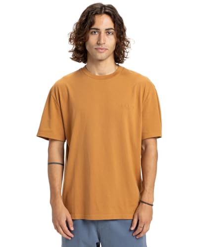 Quiksilver Salt Water SS, Kurzarm-T-Shirt, Braun, Größe M von Quiksilver