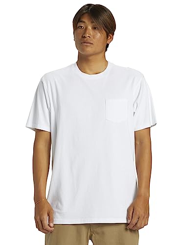 Quiksilver Saltwater - Taschen-T-Shirt für Männer Weiß von Quiksilver