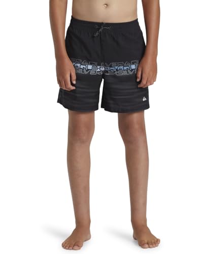 Quiksilver Everyday Wordblock - Schwimmshorts für Jungen 8-16 Schwarz von Quiksilver