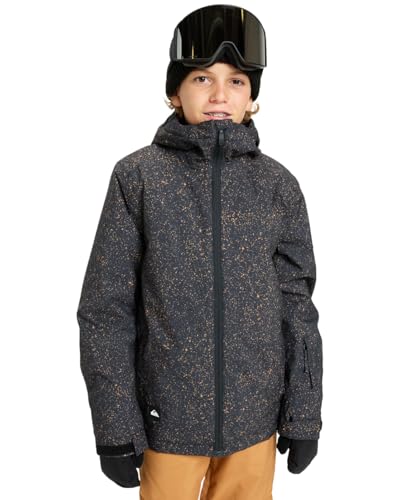 Quiksilver Snow Mission Bedruckte Jacke, Schwarz, 12 von Quiksilver