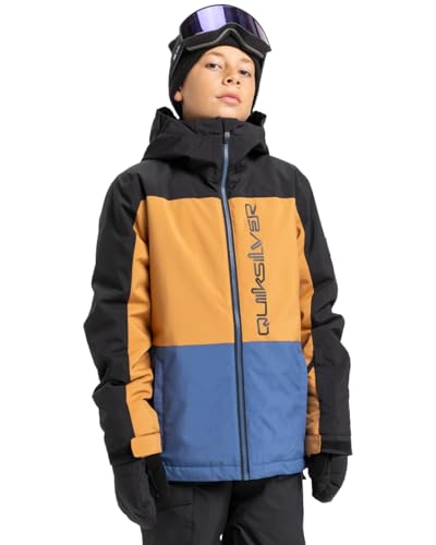 Quiksilver Snow Side Hit Block Jacket Jacke, Blau, 10 von Quiksilver