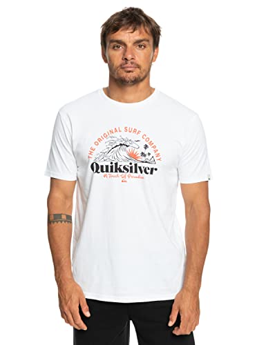 Quiksilver Sunset Wave - T-Shirt für Männer Weiß von Quiksilver