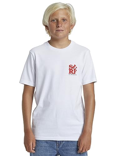 Quiksilver Surf BOE - T-Shirt für Jungen 8-16 Weiß von Quiksilver