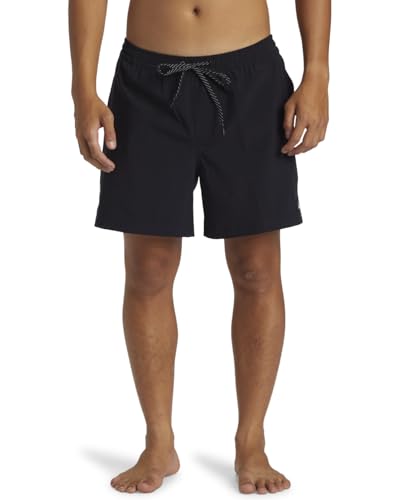 Quiksilver Surfsilk Solid Volley 16" - Schwimmshorts für Männer Schwarz von Quiksilver