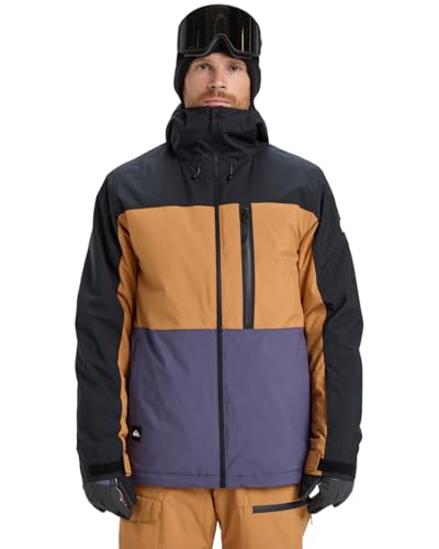 Quiksilver Sycamore Block 20K Jacket Snow Jacke Braun S von Quiksilver