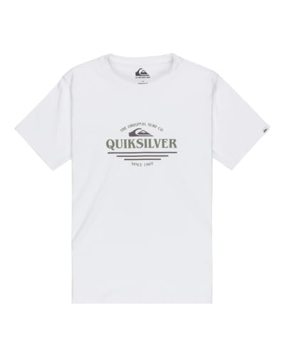 Quiksilver T-Shirt, kurzärmlig, EV, Typ Line SS, Weiß 16 von Quiksilver