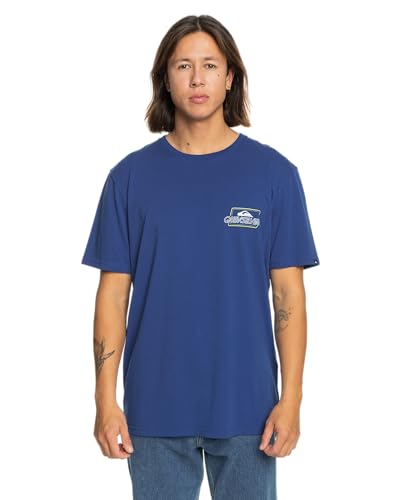 Quiksilver Line by Line - T-Shirt für Männer Blau von Quiksilver