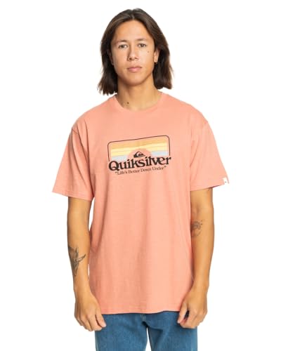 Quiksilver Step Inside - T-Shirt für Männer Rosa von Quiksilver
