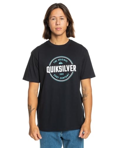 Quiksilver Circle Up - T-Shirt für Männer Schwarz von Quiksilver