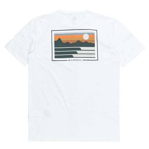 Quiksilver Land and Sea - T-Shirt für Männer Weiß von Quiksilver