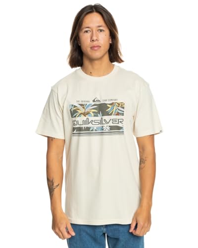 Quiksilver Tropical Rainbow - T-Shirt für Männer Weiß von Quiksilver