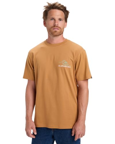 Quiksilver T-Shirt mit kurzen Ärmeln, Light Waves SS, Braun, XS Quiksilver T-Shirt mit kurzen Ärmeln, Light Waves SS, Braun, XS von Quiksilver