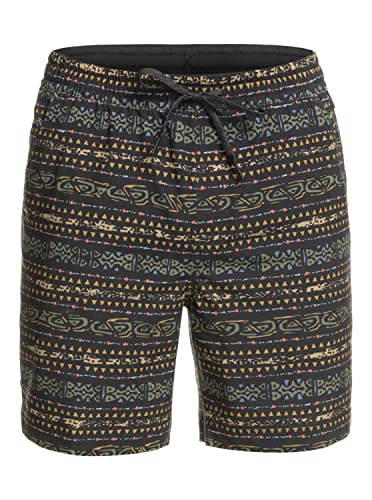 Quiksilver Taxer Print 18" - Amphibien-Boardshorts für Männer Schwarz von Quiksilver