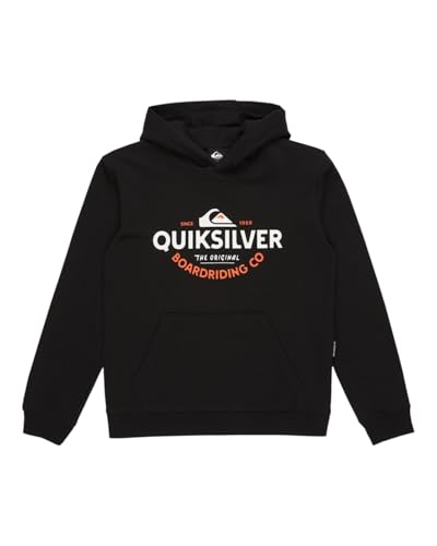 Quiksilver - Typed Out Hoodie Pullover aus Fleece - Kind von Quiksilver