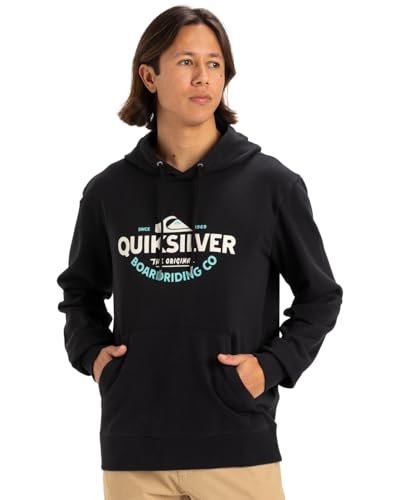Quiksilver - Typed Out Hoodie Pullover aus Fleece - Mann Quiksilver - Typed Out Hoodie Pullover aus Fleece - Mann von Quiksilver